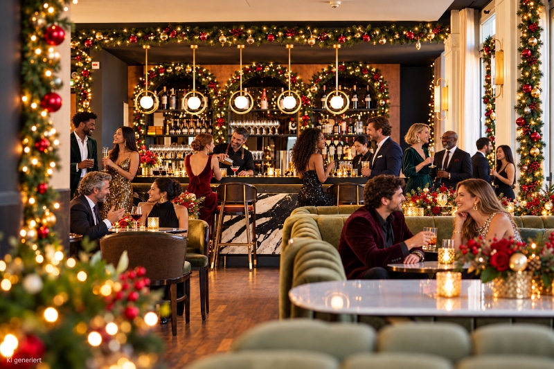 Weihnachtsfeier bei Enjoy Rooftop buchen!