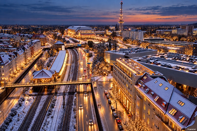 Firmen-Weihnachtsfeier bei Enjoy Rooftop in Berlin buchen!
